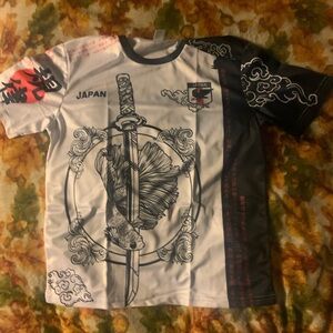 Japan Graphic Kids Short Sleeve Tee - White & Black